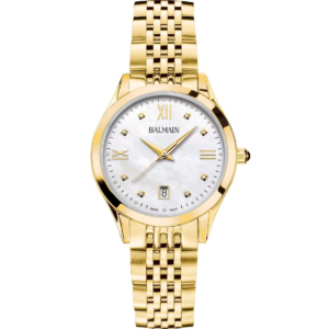 Balmain horloge B43103182 bezet met 0.03ct briljant