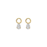 Blush Lab Diamonds Oorhangers LG9004Y