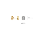 Blush Lab Diamonds Oorknoppen LG7010Y