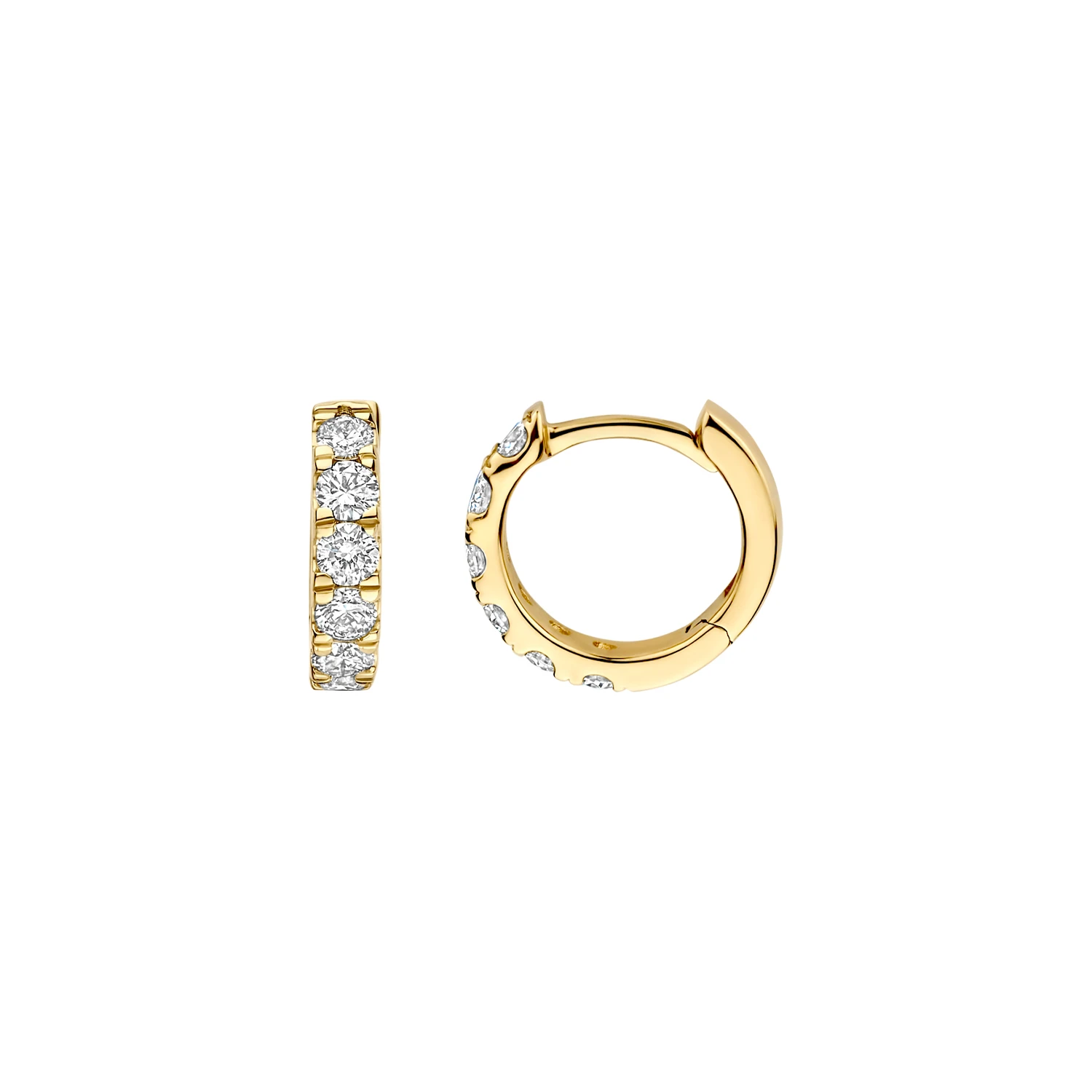 Blush Lab Diamonds oorringen LG7031Y Blush Lab Diamonds oorringen LG7031Y