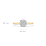 Blush Lab Diamonds Ring LG1009Y