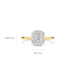 Blush Lab Diamonds Ring LG1011Y