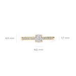 Blush Lab Diamonds Ring LG1018Y