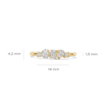 Blush Lab Diamonds Ring LG1032Y