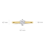 Blush Lab Diamonds Ring LG1038B