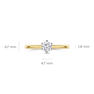 Blush Lab Diamonds Ring LG1038B
