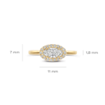 Blush Lab Diamonds Ring LG1052Y