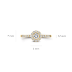 Blush Lab Diamonds Ring LG1058Y
