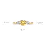 Blush Lab Diamonds Ring LG1071Y