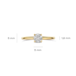 Blush Lab Diamonds Ring LG1075Y