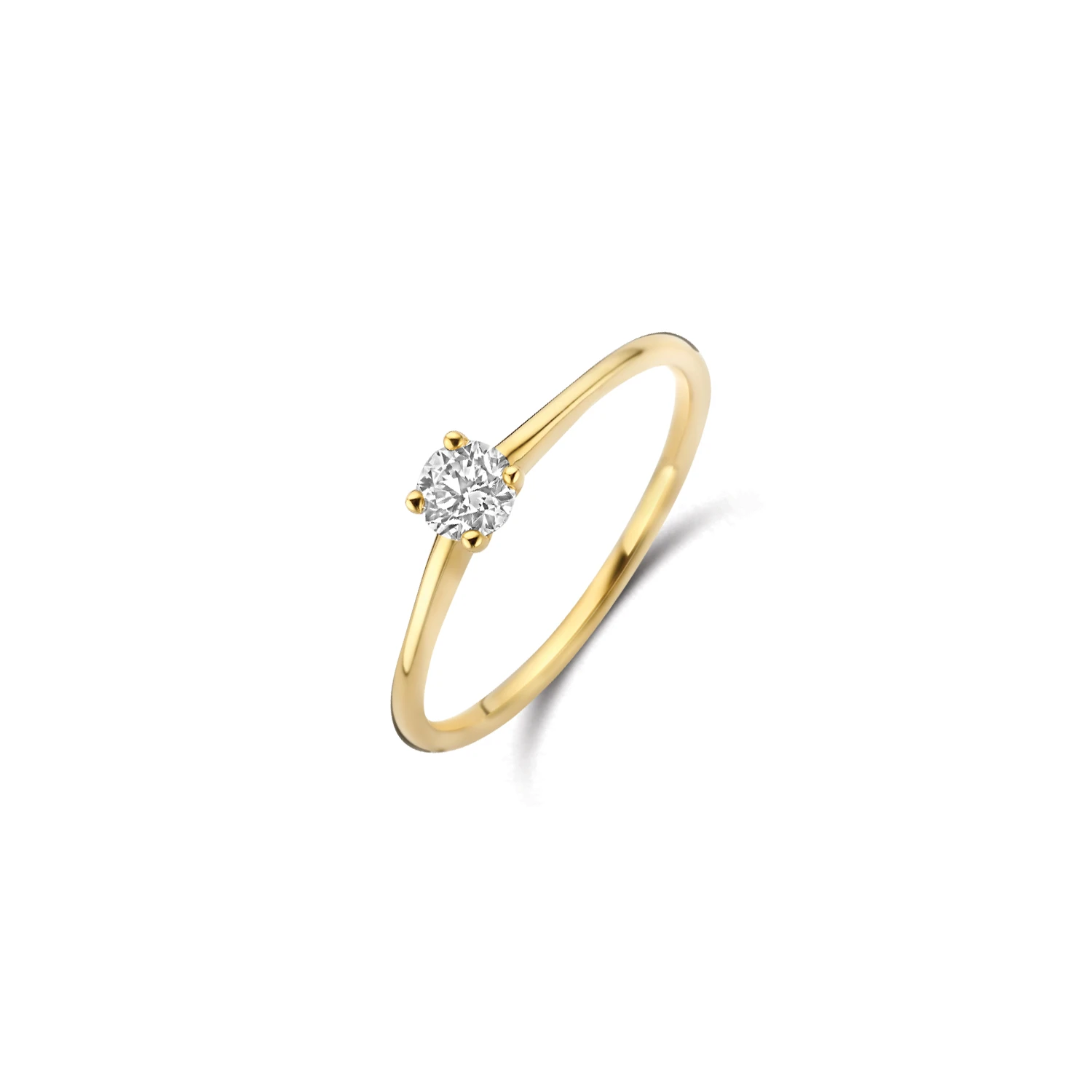 Blush Lab Diamonds ring LG1079Y – Geelgoud met Lab grown Diamant 0.20ct LG Blush Lab Diamonds ring LG1079Y – Geelgoud met Lab grown Diamant 0.20ct LG