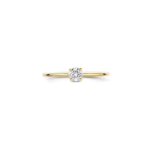 Blush Lab Diamonds ring LG1079Y – Geelgoud met Lab grown Diamant 0.20ct LG