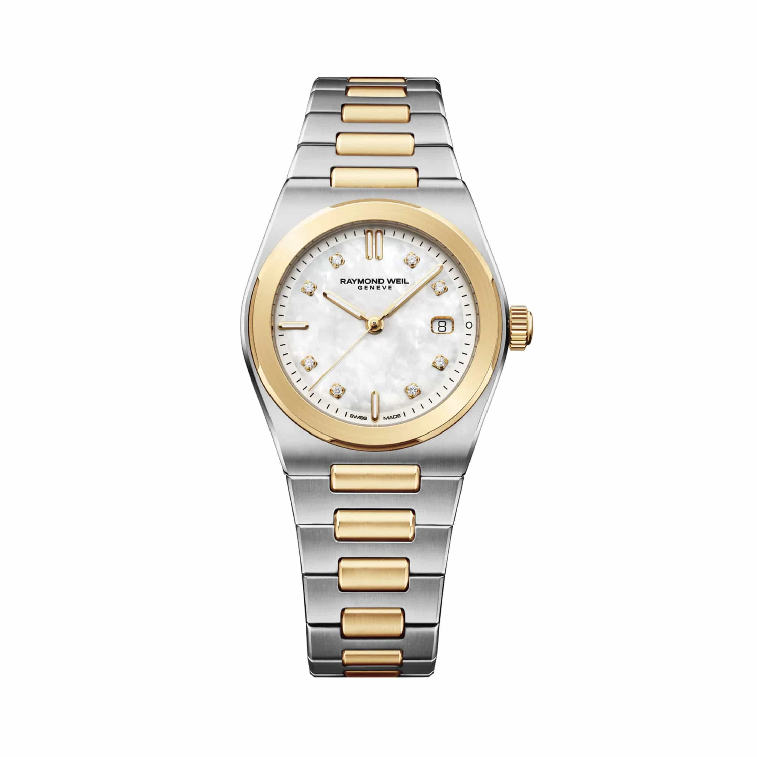 Raymond Weil A.R.T. Mother of Pearl horloge 1250-STP-97081 Raymond Weil A.R.T. Mother of Pearl horloge 1250-STP-97081