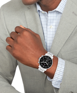 Tommy Hilfiger Tyson TH1710667 Horloge Heren Zilverkleurig 44mm 5 ATM WATERDICHT
