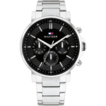 Tommy Hilfiger Tyson TH1710667 Horloge Heren Zilverkleurig 44mm 5 ATM WATERDICHT