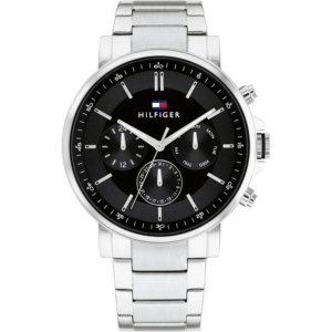 Tommy Hilfiger Tyson TH1710667 Horloge Heren Zilverkleurig 44mm 5 ATM WATERDICHT