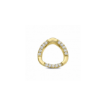 0.585 Geelgouden Briljant Hanger Fresia 0.07 crt