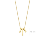 Blush collier 3121YGO