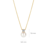 Blush collier 3163YPW