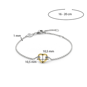 Ti Sento armband 23017SY